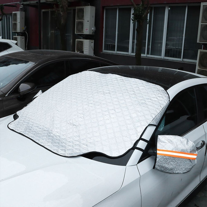 Winter Summer Ice Car Windscreen Cover Dust Protector Sun Shade Auto Visor