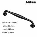 6PCS Aluminum Alloy Cabinet Home Drawer Door Knob Pull Handle Cupboard Furniture
