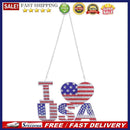 5D DIY Diamond Painting Independence Day Pendant Crystal Special Shape Drill