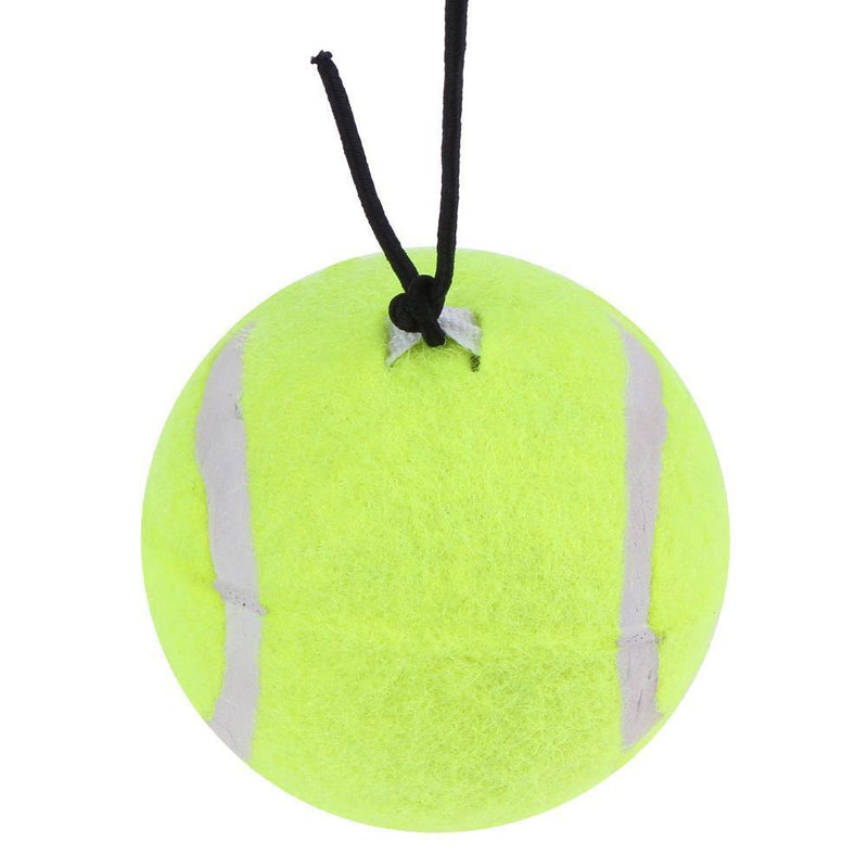 High Elasticity Self-Study Woolen Training Tennis Ball w/ Detachable String
