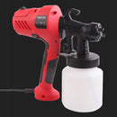 400W Plastic Electric Paint Spray Gun Latex Paint Spraying Machine (Red US)