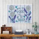 5D Diamond Painting DIY Flower Letters Partial Special Shape Drill (X062) Newly
