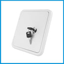 Square Integrated Professional Water Inlet Dish City RV Trailer Hatch Lock