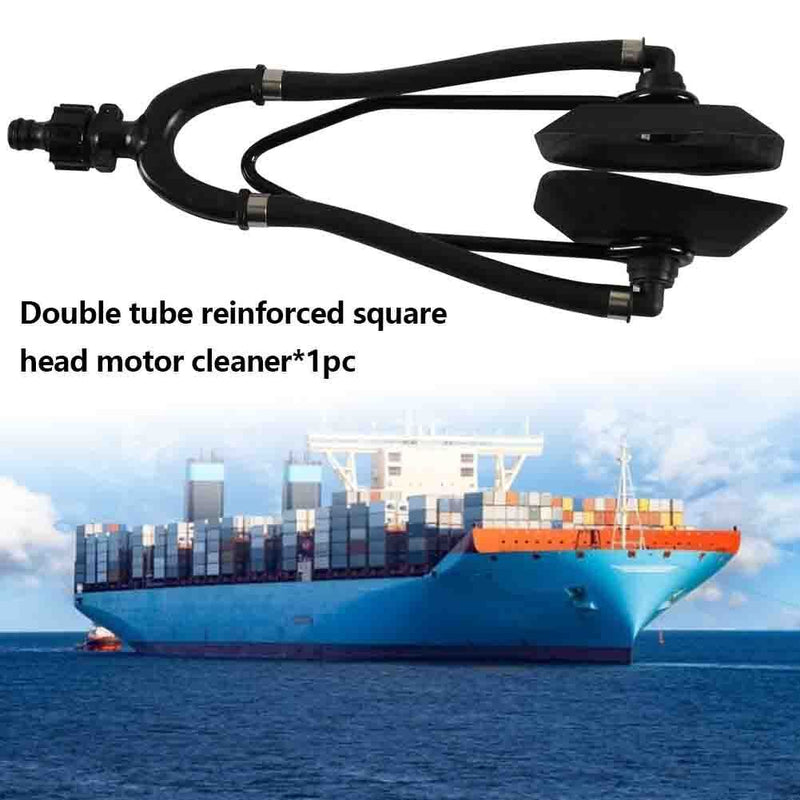 Boat Marine Engine Flushes Sand Dual Water Feed Outboard Motor Flusher Newly