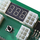750W PSU Breakout Board w/ LED Display 8 Ports PCIe 6 Pin for PS-2751-LF-1F