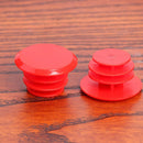 2pcs MTB Bike Grips Covers Plastic Cycling End Stoppers Bicycle Handlebar Plu