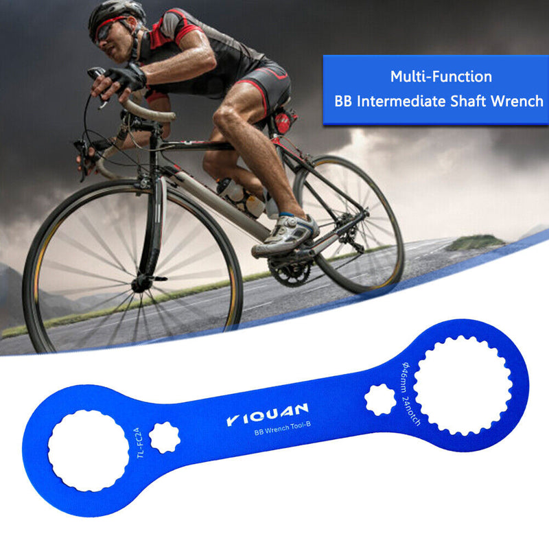 #A Bicycle Crankset BB Installation Remover Wrench 6061 Aluminum Alloy Spanner