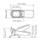 Accessories Yacht Boat Flow Sensor Electric Marine Float Switch Bilge Pump