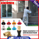 NEUF 20 X crochets et yeux cabine porte en laiton massif reste 75 mm 3 pouces - Onestopdiy