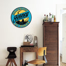 Round Metal Tin Sign Plaque Advertisement Posters Iron Painting (3636-24) Newly