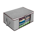 Non-woven Foldable Bag Large Capacity Waterproof Blanket Sorting Bags for Closet