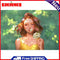 Cloud Girl Colouring Oil Canvas Picture DIY Hand Painted Paint By Numbers Kit