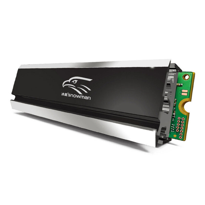 M.2 2280 SSD Heat Sink Cooler Thermal Pad Solid State Hard Disk Radiator Newly