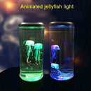 Jellyfish Aquarium Jellyfish Mood Lamp Led Jellyfish Jellyfish Night Light O1V5