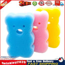 Child Bath Sponge Soft Baby Rubbing Brush Cartoon Bath Artifact (Bear) Newly