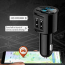1*Wireless Bluetooth Car FM Transmitter Radio Player USB Y3I5 Charger Kit C6B4