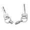 Disassemble Double Ring Key Ring Separate Child-mother Buckle Keychain