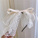 Props Lace Chiffon Big Bow Hairbands Hair Accessories Hair Ornament Elegant