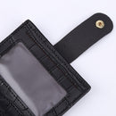 Women Wallets Fashion Alligator Pattern Short Card Holder Multi-slots Coin Pu