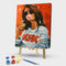 Frameless Oil Painting Arts Picture By Number Fashion Girl Hand Painted Craft