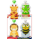 8pcs Reusable Food Storage Bags Sealed Refillable Baby Food Pouch Random Newly