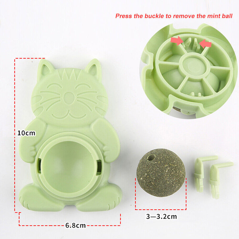 Spinning Cat Toys Removes Hair Balls Molar Teeth Healthy Cat Catnip Pet Products