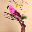 Artificial Foam Feather Lifelike Parrot Simulation Bird Home Party Ornament