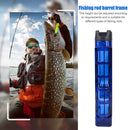 Fishing Box Rod Barrel Holder Pole Tube Stand Bracket for MEIHO Box (Blue) Newly