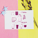 Metal Cutting Dies Silicone Seal Stencils DIY Scrapbooking Album Stamp (A) Newly