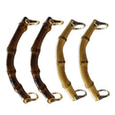 Wallet Lock Frame 5.91"" Bamboo for DIY Bags Accessories Craft Gel