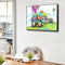 Elephant and Bird Oil Paint By Numbers Kits Drawing DIY Wall Art (M948)