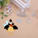 5pcs DIY Tail Clip Lifting Tools Scrapbooking/Photo Album Embossing Stencil