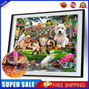 40x30cm Animal Garden DIY 5D Diamond Painting Cross Stitch Needlework Craft