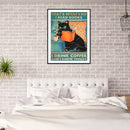 5D DIY Diamond Painting Kits Full Round Drill Black Cat Pictorial (B4451)