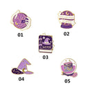 Pin Clothes Magic Hat DIY Decoration Cartoon Brooch Witch Enamel Pin Badge