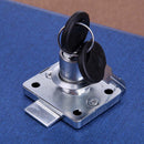 20 Pcs Hardware Steel Drawer Lock Desk Wardrobe Furniture Cabinet Locker