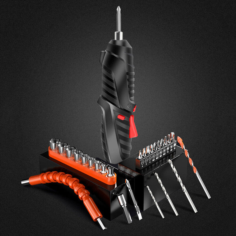 Mini Electric Screwdriver Drill Bits Set Multifunctional Folding Screwdrivers