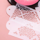 DIY Template Fondant Mold Cake Lace Border Cupcake Stencil Cake Decorating Tool