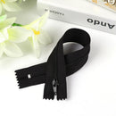18pcs Sewing Thread Zipper Set DIY Sewing Repair Accessories (Black)