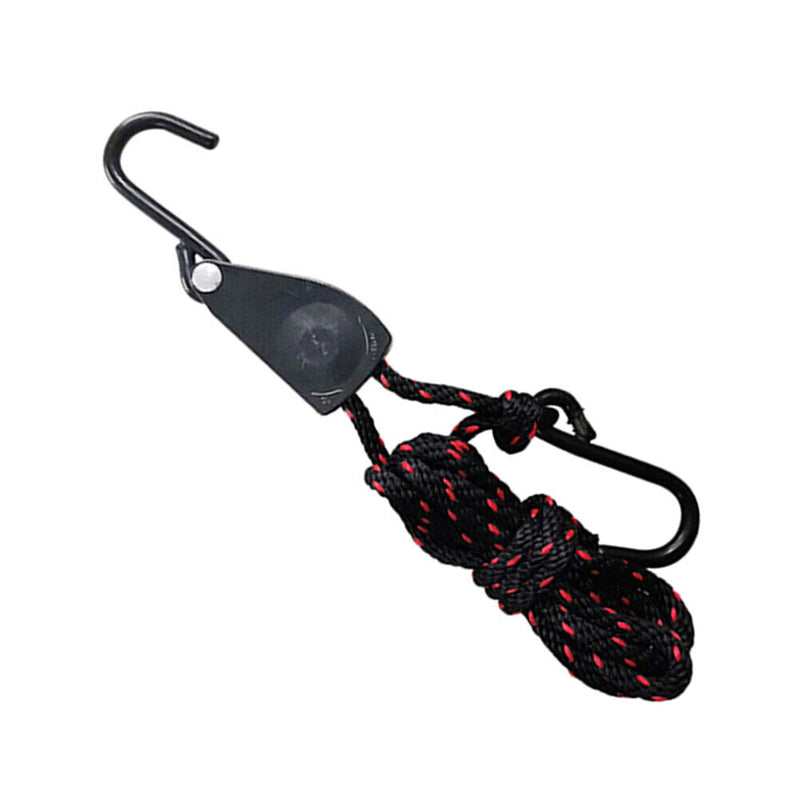 Adjustable 3/8 inch Lanyard Hanging for Tent Lamp Hanger Lifting Pulley Hook