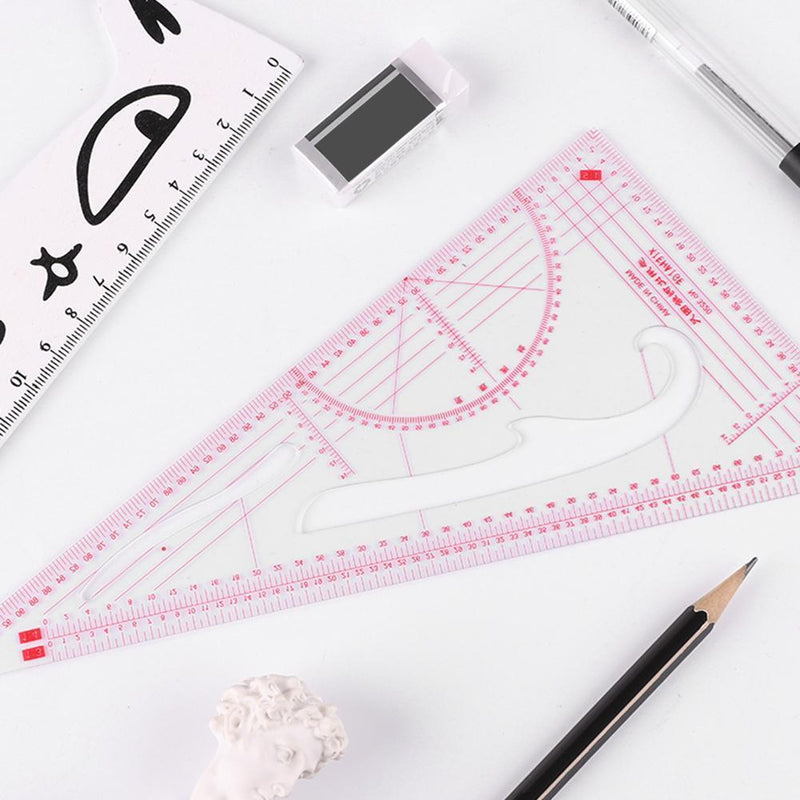 akaddy DIY Costume Sewing Tools Patchwork Ruler Stationery Multifunctional Han
