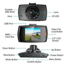50/60H 1080P Car DVR Driving Record Dash Cam Vehicle Camera Video Recorder