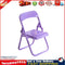 Mini Mobile Holder Creative Folding Chair Table Cell Phone Stand (Purple) Newly