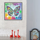 5D DIY Full Drill Diamond Painting Butterfly Embroidery Mosaic Kit Bedroom Decor