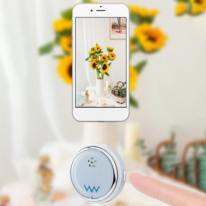 W8 Mini Tracking Device Bluetooth-compatible 4.0 Tag Key Finder (White)