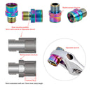 1 Pair MTB Road Bicycle Dazzling Pedal Axle Extension Shaft Bike Pedal Extend