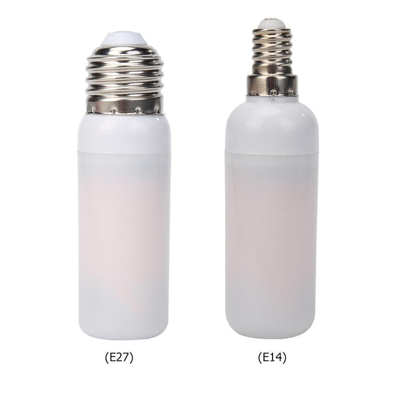 4pcsE14 7W LED Flame Effect Fire Light Bulb Flickering Emulation Decor Lamp