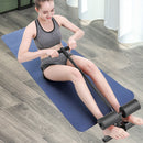 Sit Up Aid Trainer Self-Suction Home Fitness Sit Ups Assistant Bar (Black) Newly