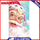 5D DIY Diamond Painting Santa Full Round Drill Mosaic Picture Kit Wall Art Decor