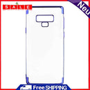 Ahomi Phone Case Crystal Clear Plating Bumper Soft TPU Rubber Case Cover Fits